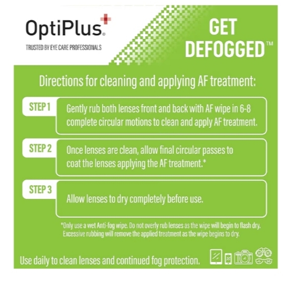 Anti Fog Lens Wipes 100 Count - Picture 13 of 15